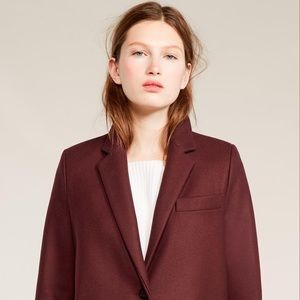 NEW Everlane Wool Overcoat XS